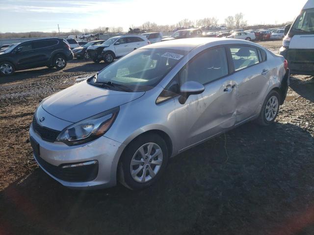 KNADM4A34H6044448 - 2017 KIA RIO LX SILVER photo 1