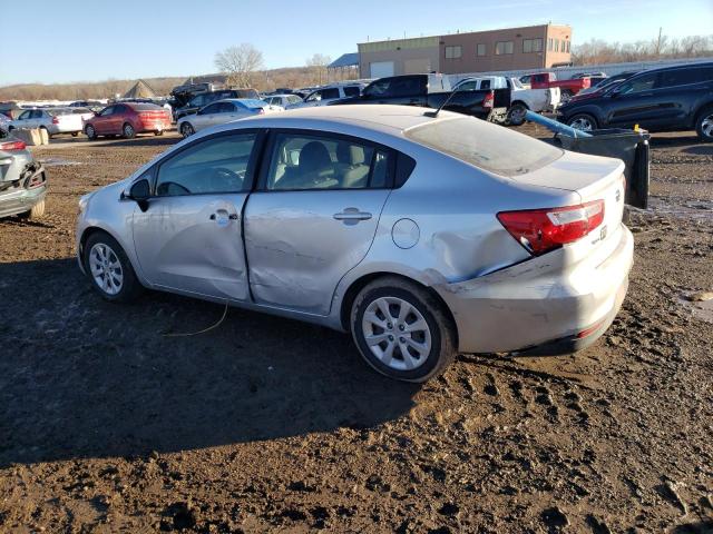 KNADM4A34H6044448 - 2017 KIA RIO LX SILVER photo 2