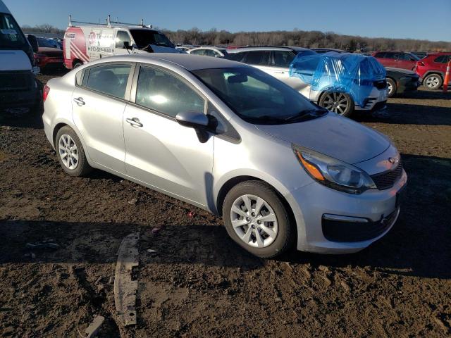 KNADM4A34H6044448 - 2017 KIA RIO LX SILVER photo 4