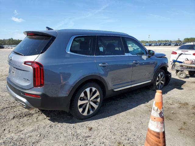 5XYP34HC3MG182840 - 2021 KIA TELLURIDE EX GRAY photo 3