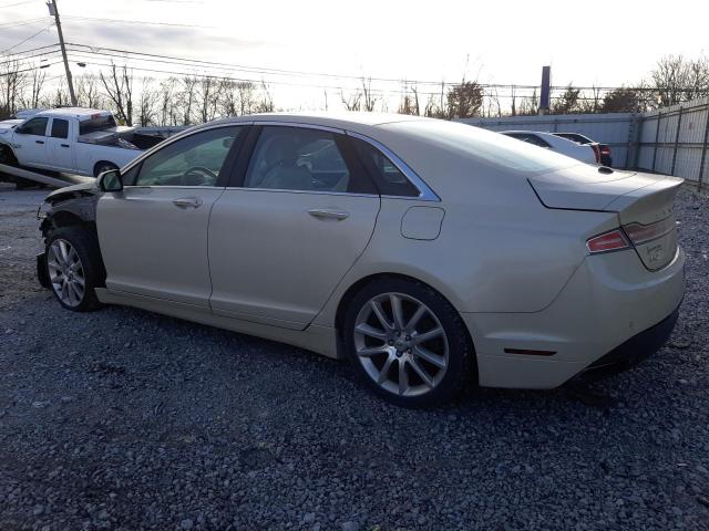 3LN6L2J97ER832125 - 2014 LINCOLN MKZ GOLD photo 2