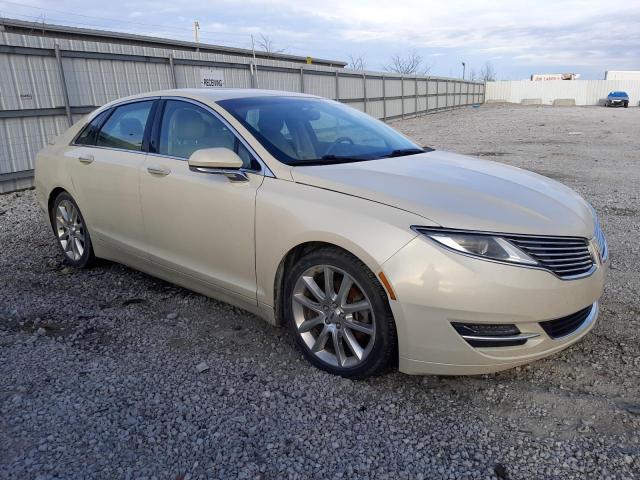 3LN6L2J97ER832125 - 2014 LINCOLN MKZ GOLD photo 4