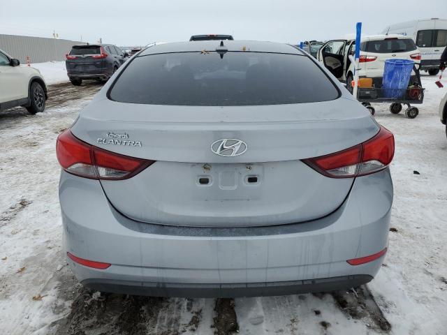 5NPDH4AE1GH754839 - 2016 HYUNDAI ELANTRA SE SILVER photo 6