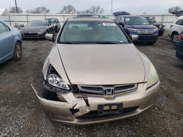 1HGCM56865A065207 - 2005 HONDA ACCORD EX TAN photo 5