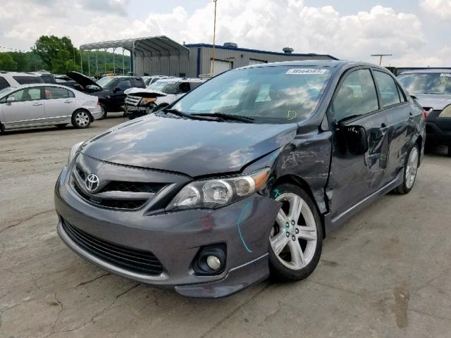 2T1BU4EE7DC119281 - 2013 TOYOTA COROLLA BASE  photo 2