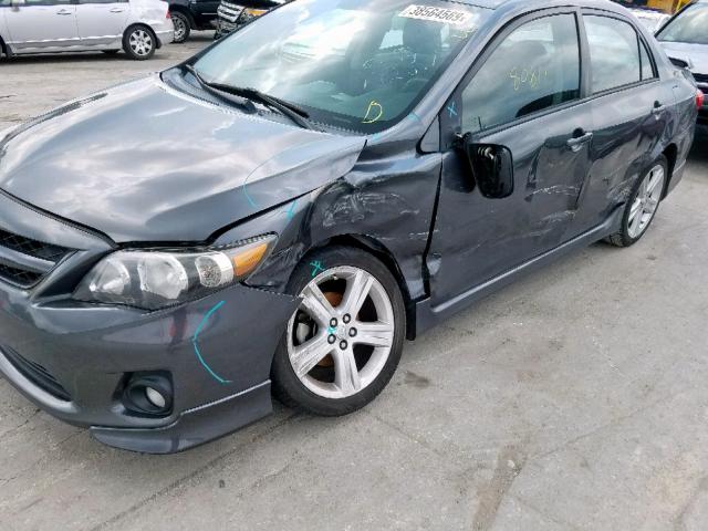 2T1BU4EE7DC119281 - 2013 TOYOTA COROLLA BASE  foto 9