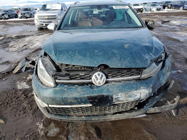 3VWH17AU7KM513415 - 2019 VOLKSWAGEN GOLF ALLTR S GREEN photo 5