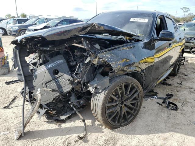 5UXCY4C06M9E01287 - 2021 BMW X6 SDRIVE 40I BLACK photo 1