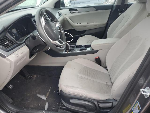 5NPE24AFXKH817458 - 2019 HYUNDAI SONATA SE GRAY photo 7