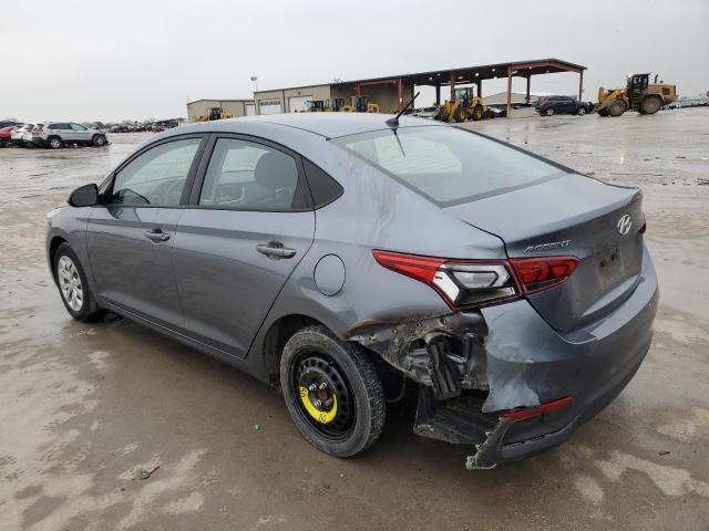 3KPC24A60LE100726 - 2020 HYUNDAI ACCENT SE GRAY photo 2