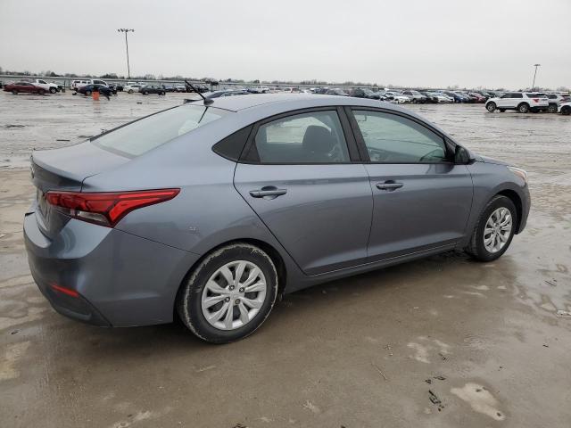 3KPC24A60LE100726 - 2020 HYUNDAI ACCENT SE GRAY photo 3