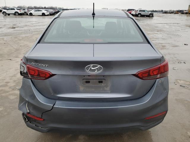 3KPC24A60LE100726 - 2020 HYUNDAI ACCENT SE GRAY photo 6