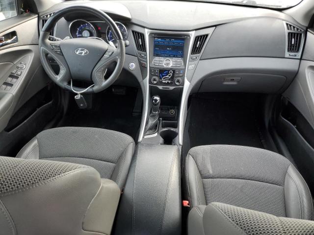 5NPEC4ABXDH800379 - 2013 HYUNDAI SONATA SE GRAY photo 8