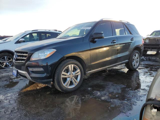 4JGDA5HB6CA030728 - 2012 MERCEDES-BENZ ML 350 4MATIC BLACK photo 1