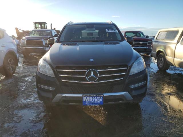 4JGDA5HB6CA030728 - 2012 MERCEDES-BENZ ML 350 4MATIC BLACK photo 5