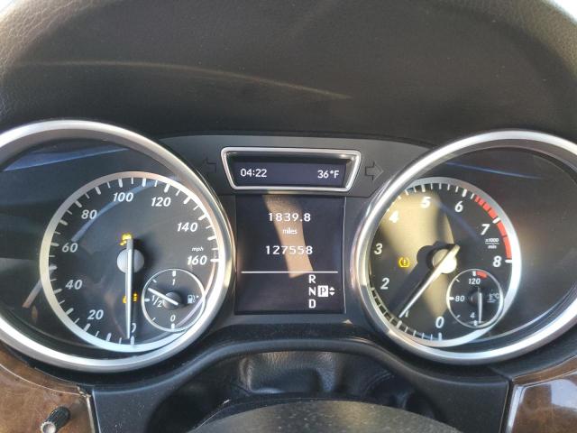 4JGDA5HB6CA030728 - 2012 MERCEDES-BENZ ML 350 4MATIC BLACK photo 9