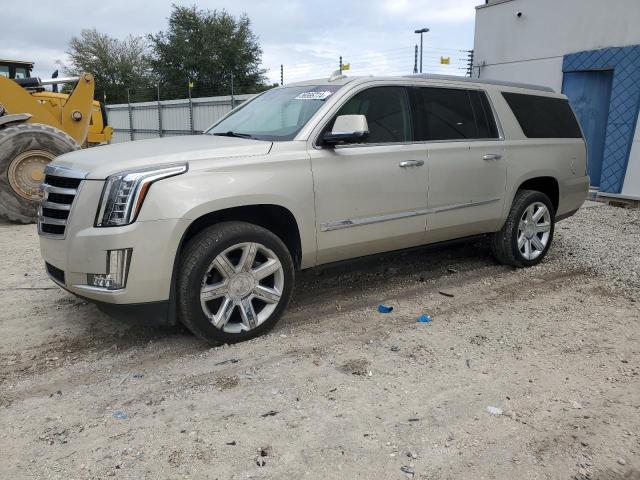 1GYS4SKJ7FR745356 - 2015 CADILLAC ESCALADE ESV LUXURY TAN photo 1