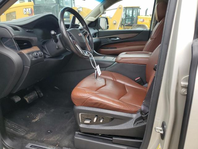 1GYS4SKJ7FR745356 - 2015 CADILLAC ESCALADE ESV LUXURY TAN photo 7
