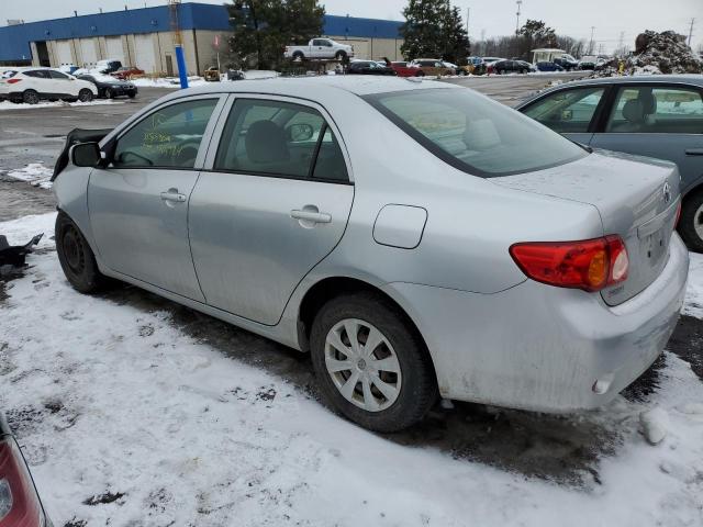 1NXBU40E09Z145234 - 2009 TOYOTA COROLLA LE BASE SILVER photo 2