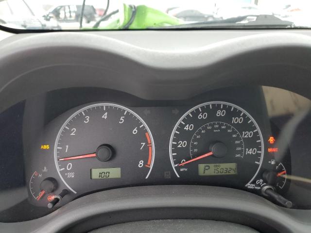 1NXBU40E09Z145234 - 2009 TOYOTA COROLLA LE BASE SILVER photo 9