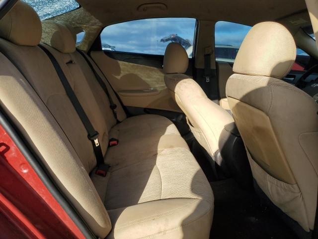 5NPEB4AC2BH045155 - 2011 HYUNDAI SONATA GLS RED photo 10