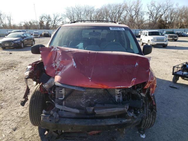 1D8HN44H58B174403 - 2008 DODGE GRAND CARA SE RED photo 5