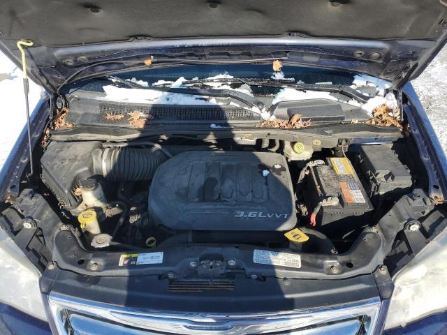 2C4RC1BG6DR650901 - 2013 CHRYSLER TOWN & COU TOURING BLUE photo 12