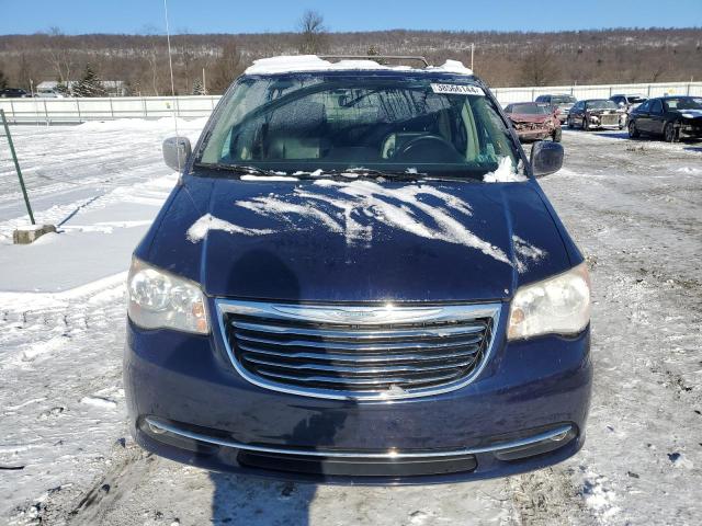 2C4RC1BG6DR650901 - 2013 CHRYSLER TOWN & COU TOURING BLUE photo 5