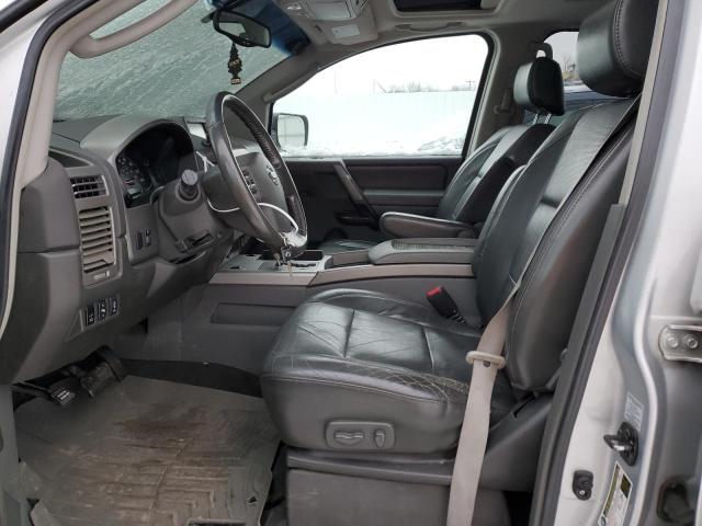 5N1AA08B95N720281 - 2005 NISSAN ARMADA SE SILVER photo 7