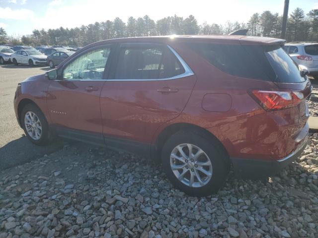 3GNAXUEVXKS639257 - 2019 CHEVROLET EQUINOX LT RED photo 2