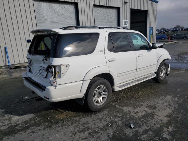 5TDZT34A97S285081 - 2007 TOYOTA SEQOUIA SR5 WHITE photo 3