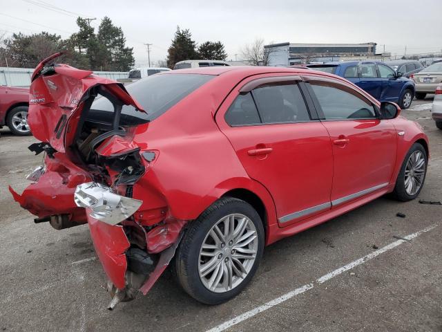 JS2RF9A64B6110598 - 2011 SUZUKI KIZASHI SPORT GTS RED photo 3