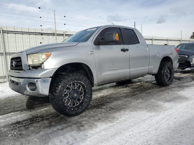 5TFRT54117X008317 - 2007 TOYOTA TUNDRA DOUBLE CAB SR5 SILVER photo 1