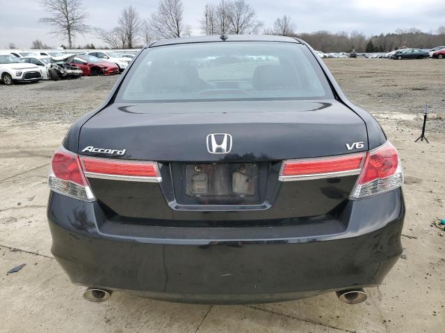 1HGCP3F88BA024732 - 2011 HONDA ACCORD EXL BLACK photo 6