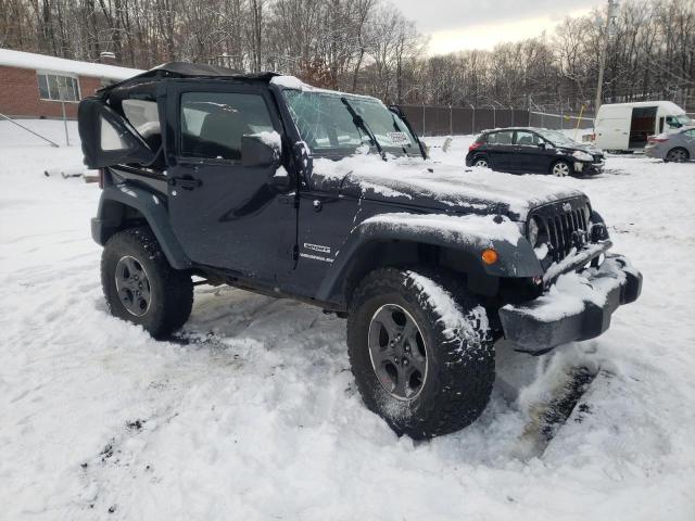 1C4AJWAGXDL665623 - 2013 JEEP WRANGLER SPORT BLACK photo 4