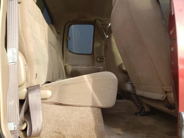 5TBRT34134S449526 - 2004 TOYOTA TUNDRA ACCESS CAB SR5 BURGUNDY photo 10