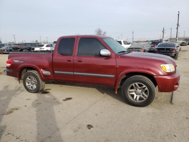 5TBRT34134S449526 - 2004 TOYOTA TUNDRA ACCESS CAB SR5 BURGUNDY photo 4