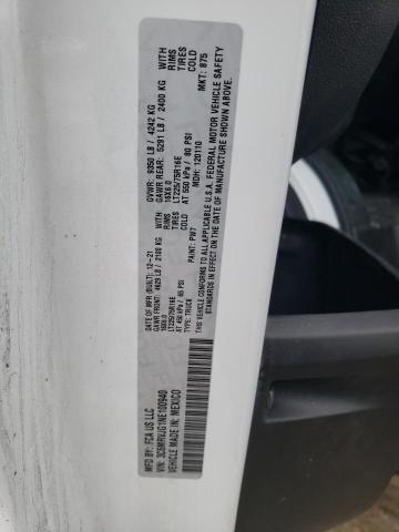 3C6MRVJG1NE100940 - 2022 RAM PROMASTER 3500 HIGH თეთრი ფოტო 13