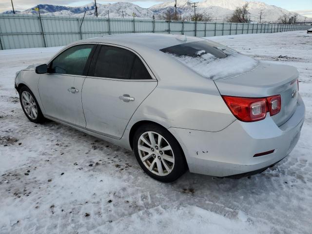 1G11H5SL1EF165523 - 2014 CHEVROLET MALIBU LTZ ვერცხლისფერი ფოტო 2