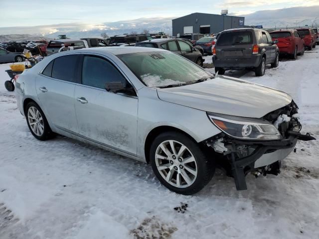 1G11H5SL1EF165523 - 2014 CHEVROLET MALIBU LTZ ვერცხლისფერი ფოტო 4