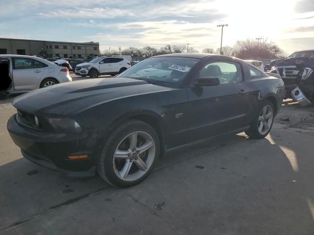 1ZVBP8CH4A5104643 - 2010 FORD MUSTANG GT BLACK photo 1