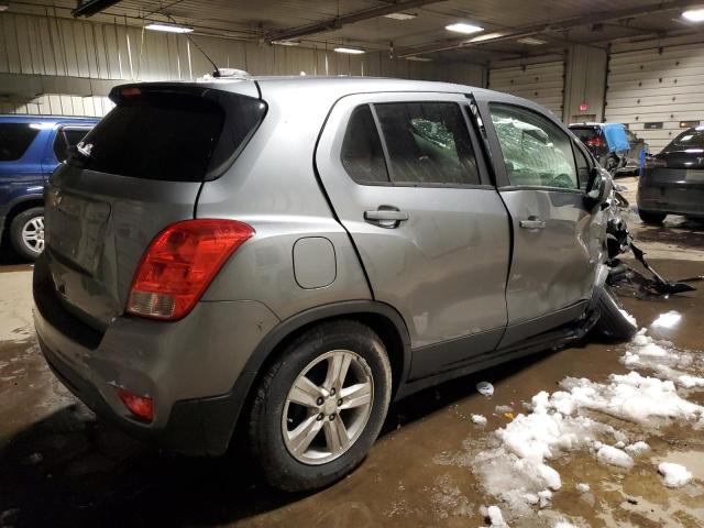 3GNCJKSB4LL137722 - 2020 CHEVROLET TRAX LS GRAY photo 3