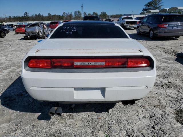 2C3CDYAGXEH289956 - 2014 DODGE CHALLENGER SXT WHITE photo 6