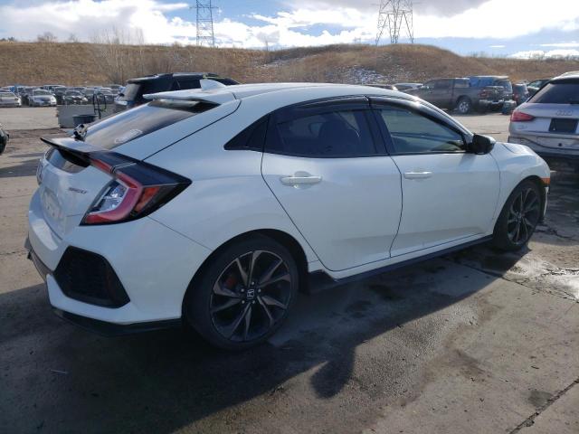 SHHFK7H4XKU218101 - 2019 HONDA CIVIC SPORT WHITE photo 3