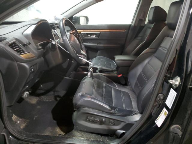 2HKRW2H84KH649897 - 2019 HONDA CR-V EXL BLACK photo 7