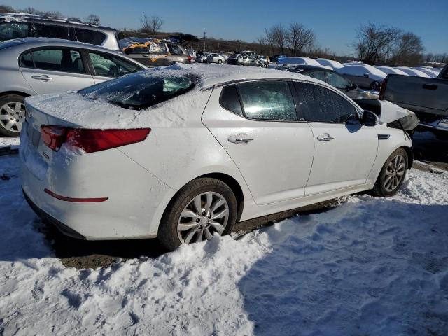 5XXGN4A71FG406086 - 2015 KIA OPTIMA EX WHITE photo 3