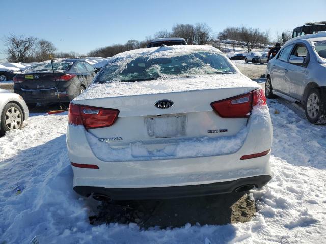 5XXGN4A71FG406086 - 2015 KIA OPTIMA EX WHITE photo 6