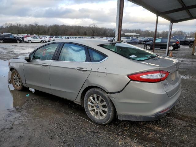 3FA6P0G73GR193477 - 2016 FORD FUSION S SILVER photo 2