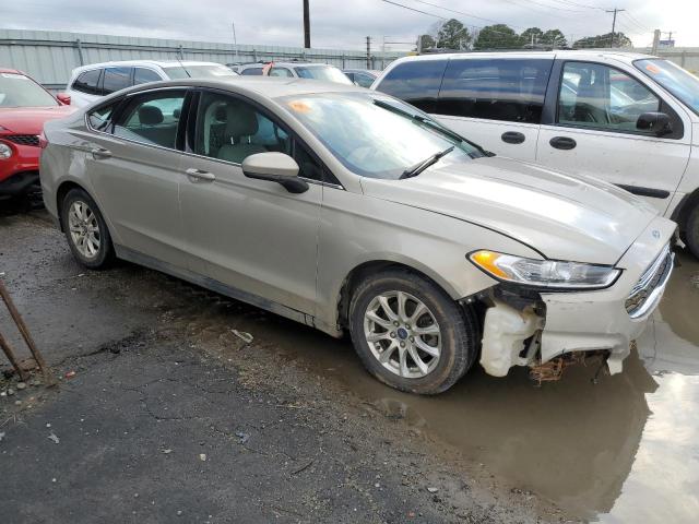 3FA6P0G73GR193477 - 2016 FORD FUSION S SILVER photo 4