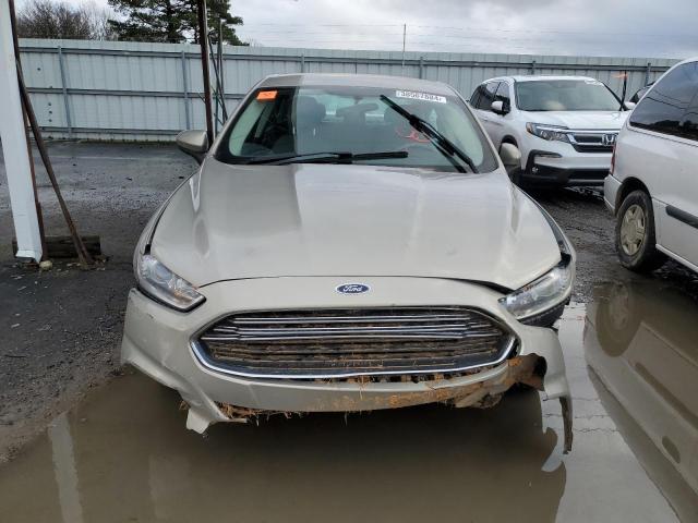 3FA6P0G73GR193477 - 2016 FORD FUSION S SILVER photo 5